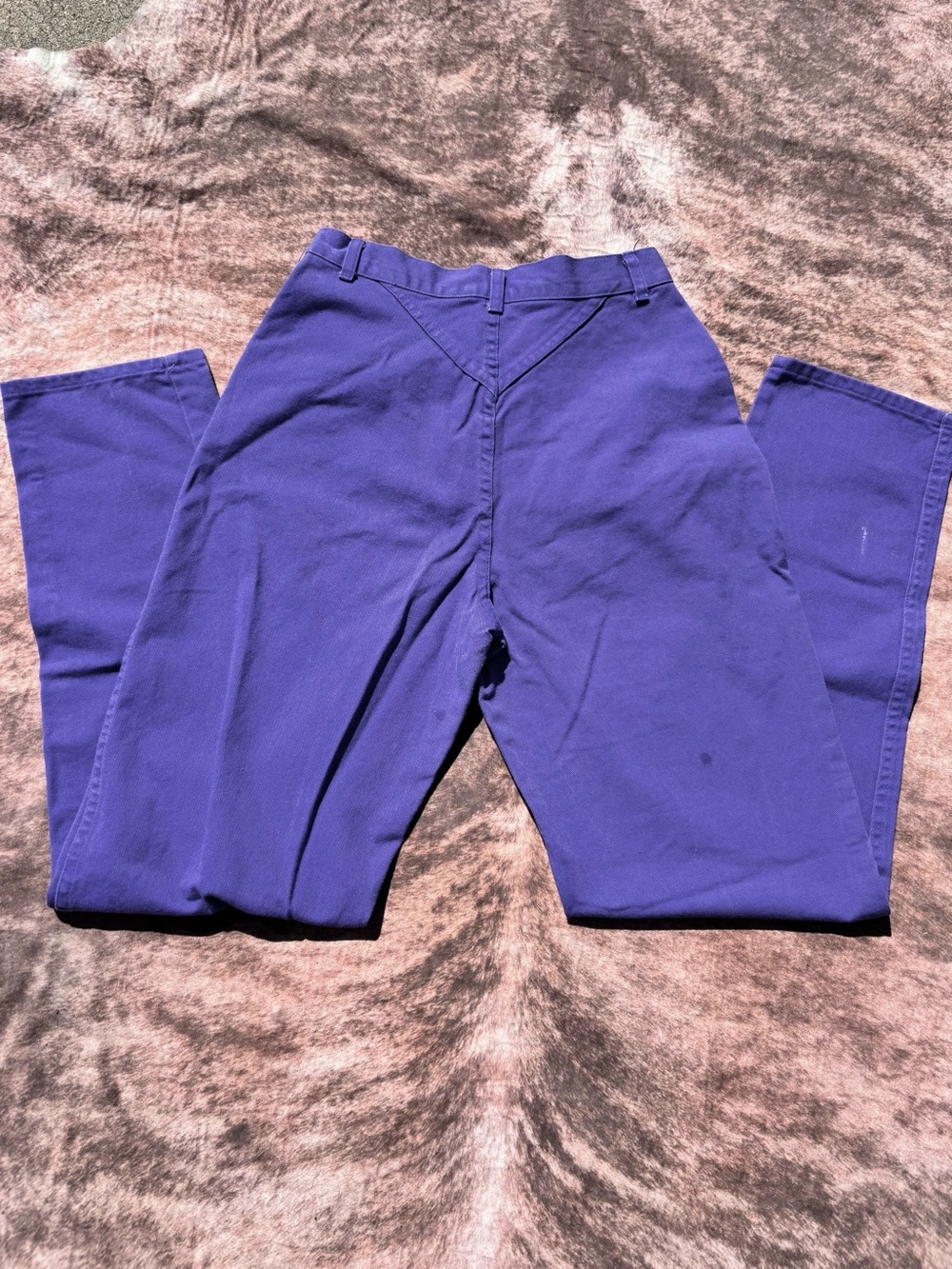 High-Rise Purple Women's Jeans